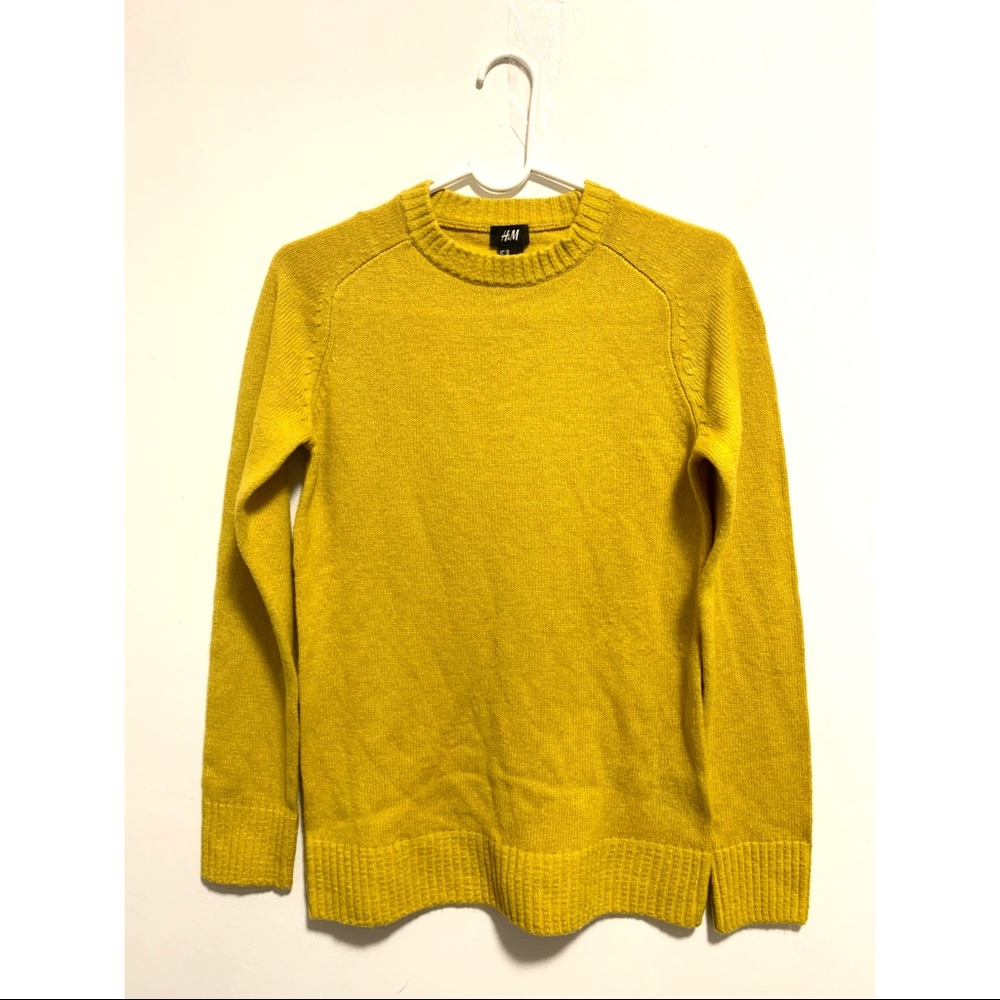 H&M | Mustard Yellow Knitted Sweater